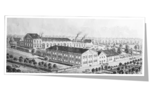 Abb.1: Betriebsgelände der Firma Wernicke & Co. 1914